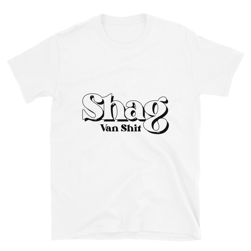 SHAG Unisex T-Shirt Black Print