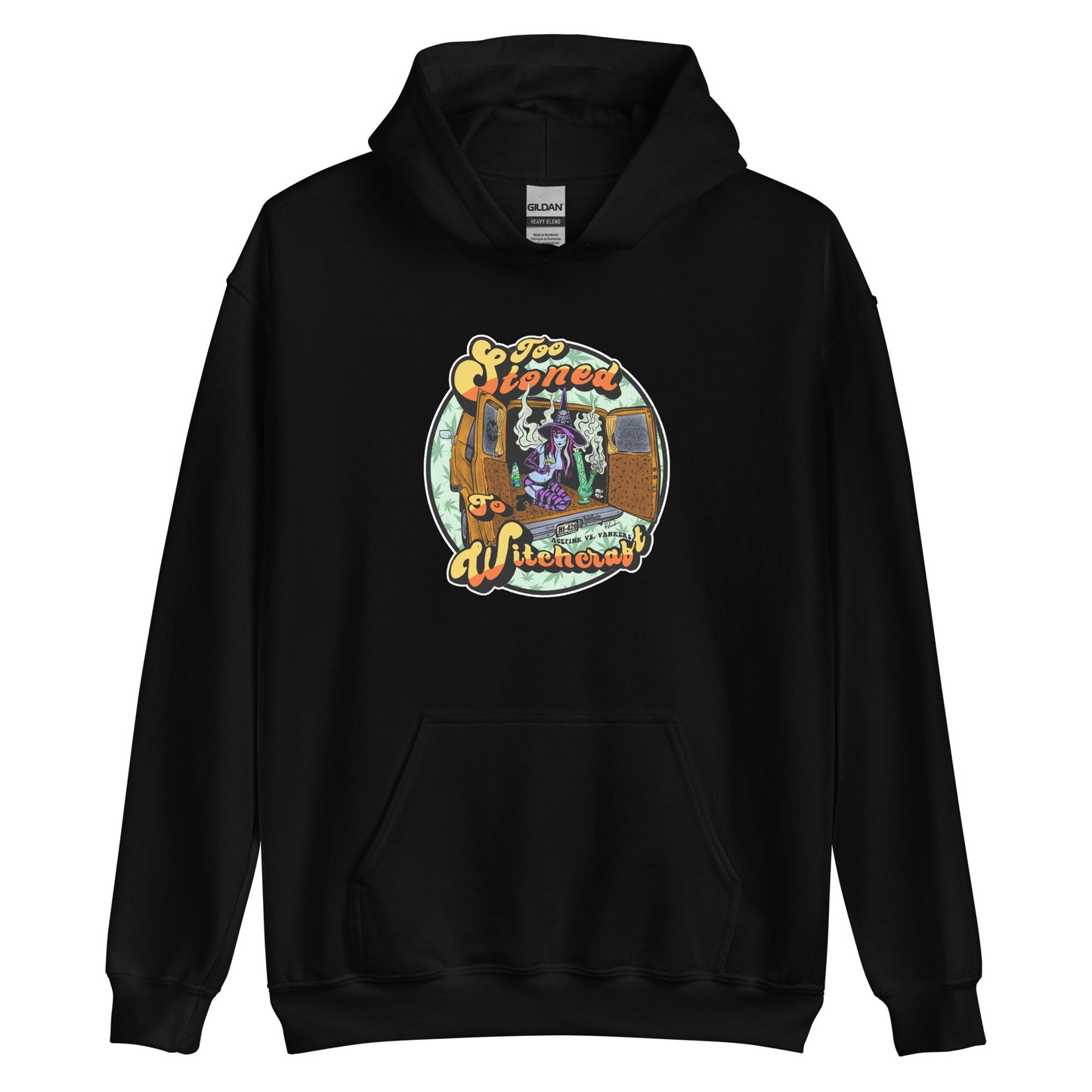 Too Stoned To Witchcraft Unisex Hoodie