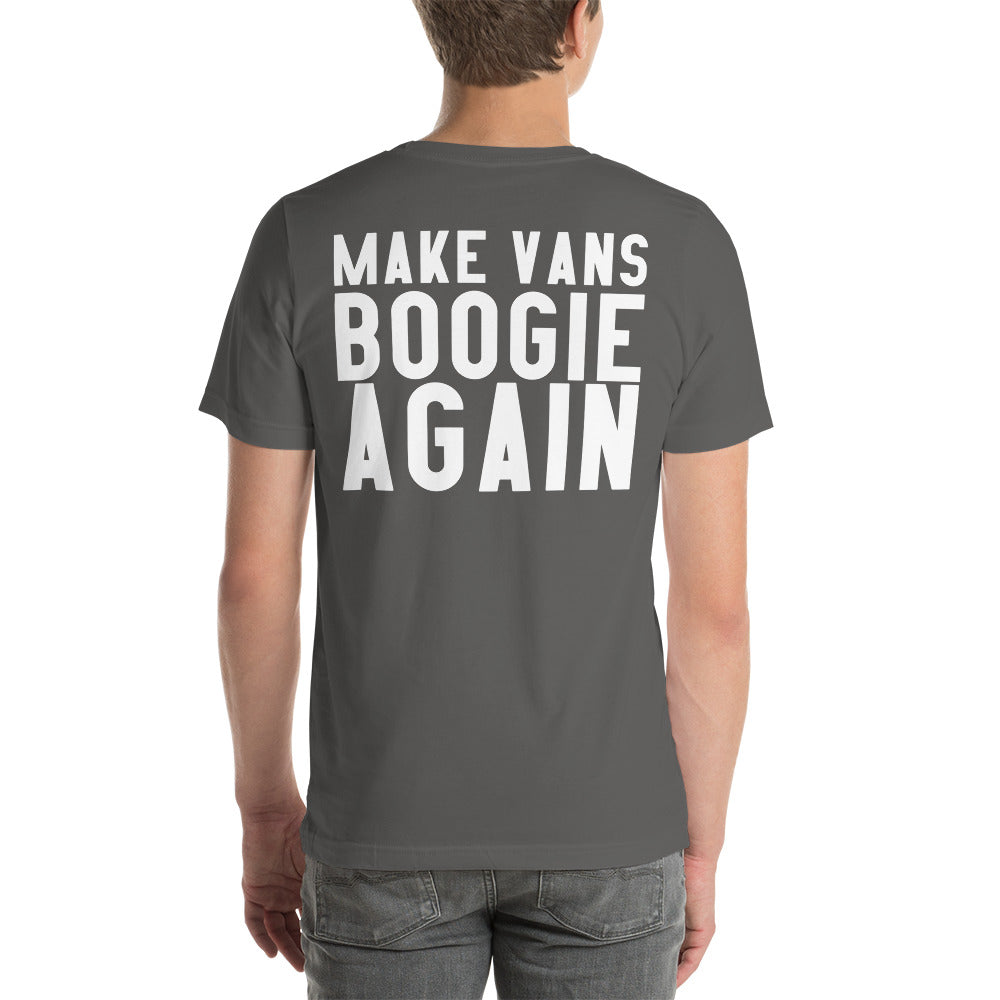 MAKE VANS BOOGIE AGAIN Unisex t-shirt