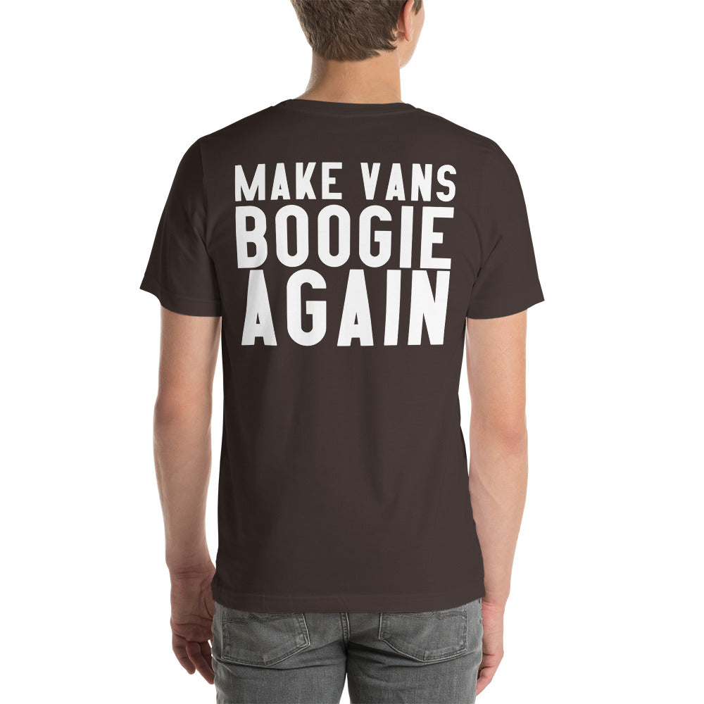 MAKE VANS BOOGIE AGAIN Unisex t-shirt