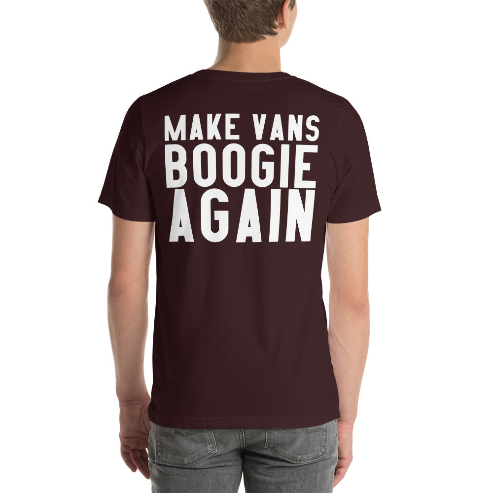 MAKE VANS BOOGIE AGAIN Unisex t-shirt